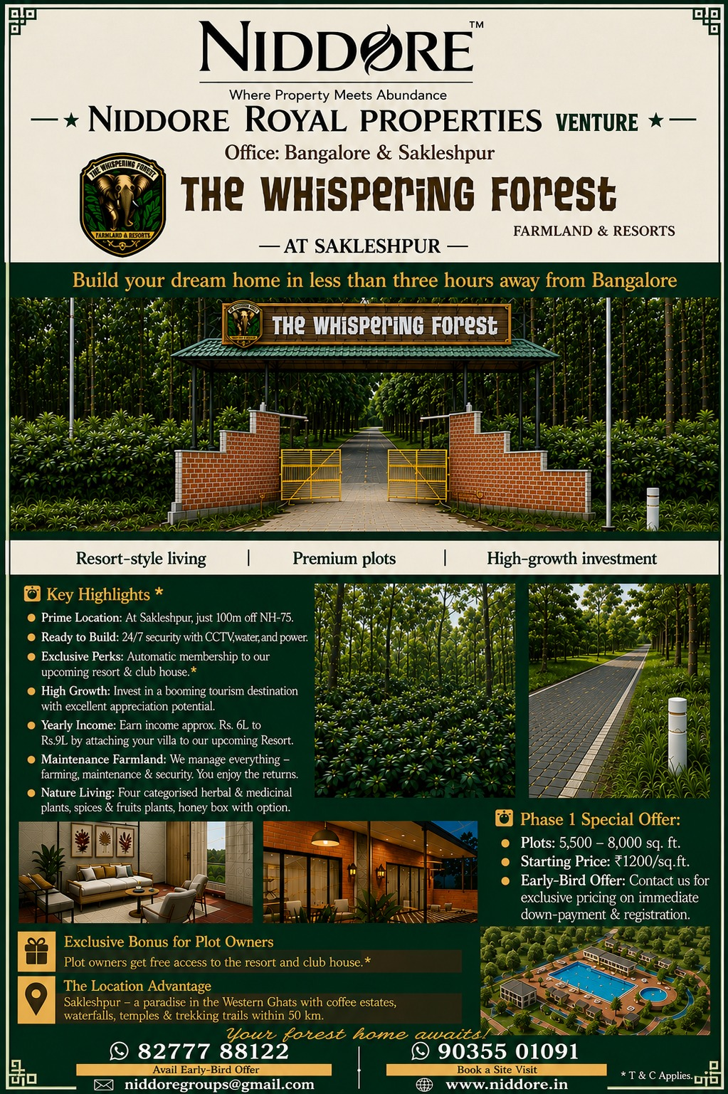 Whispering Forest Brochure