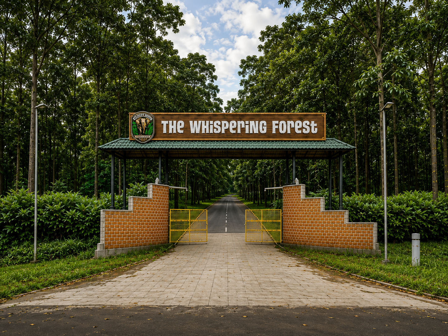 Whispering Forest Entrance View